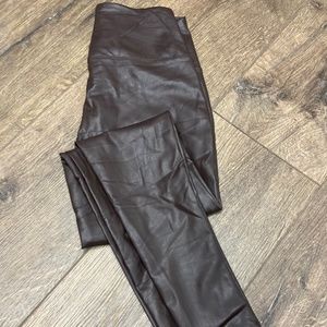 Faux Leather Leggings